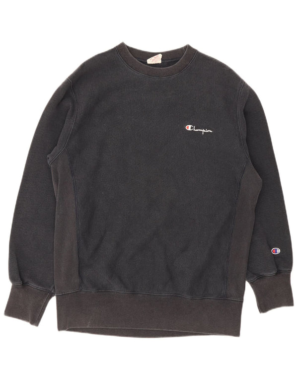 Champion moletom masculino jumper 2XL algodão azul marinho