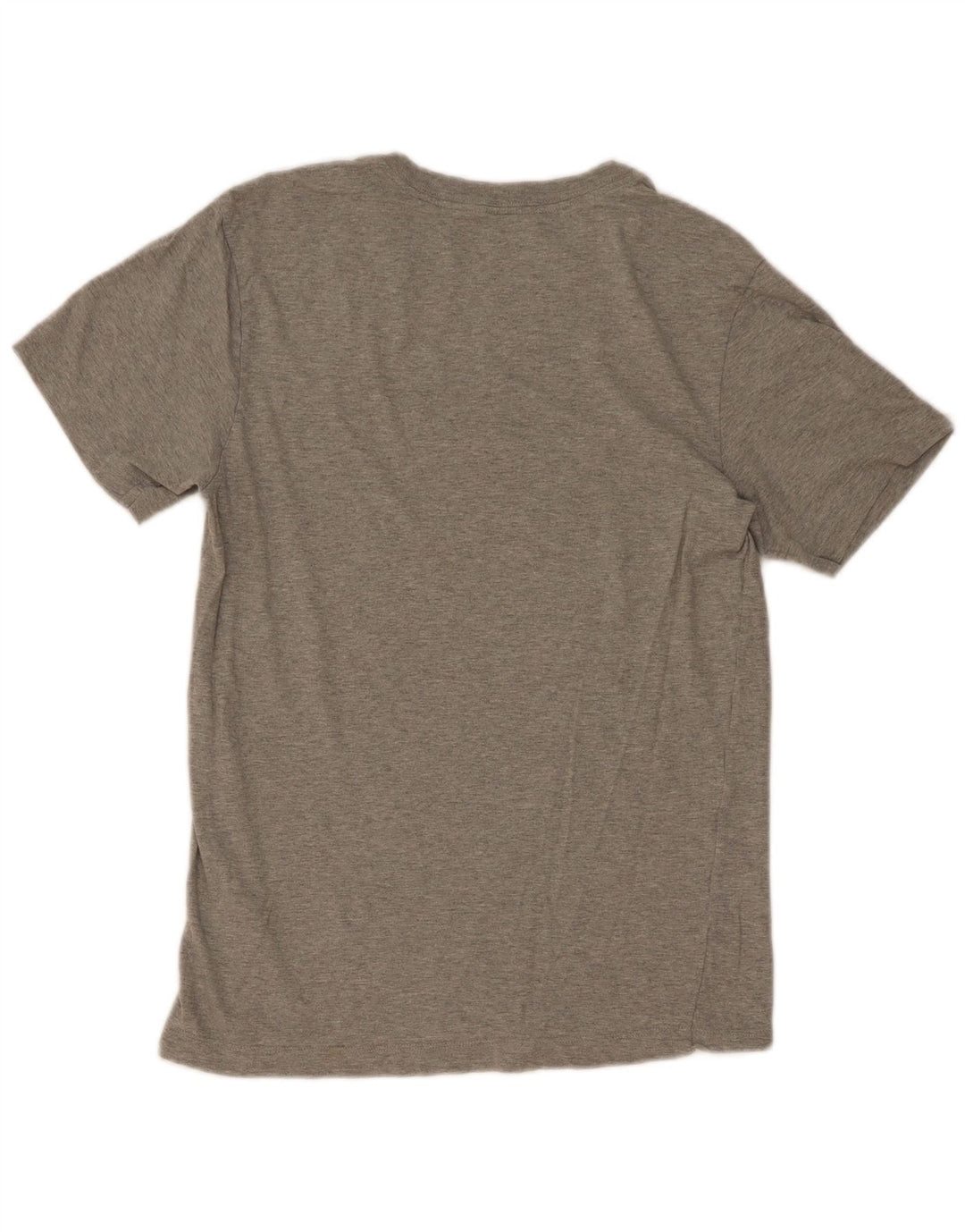 Camiseta masculina Nike Top XS cinza manchado de algodão