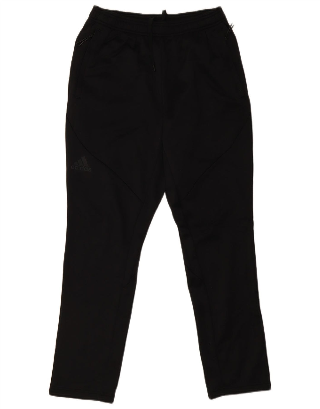 Calça de treino masculina Adidas Climawarm grande poliéster preto
