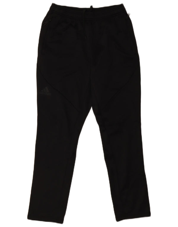 Calça de treino masculina Adidas Climawarm grande poliéster preto