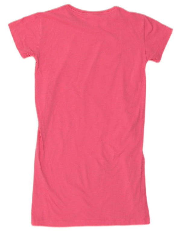 Vestido camiseta estampado feminino Champion 9-10 anos rosa médio