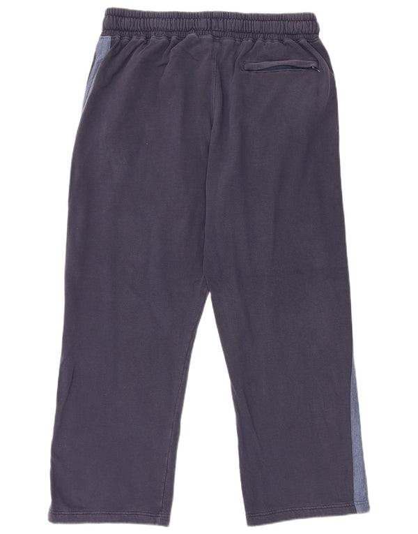 Calça de treino masculina Marks & Spencer XL W38 L29 azul marinho colorblock