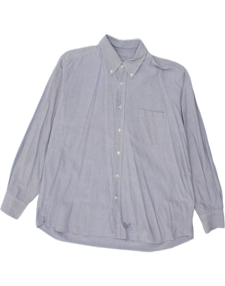 AVIREX Mens Shirt XL Blue Cotton Vintage Avirex and Second-Hand Avirex from Messina Hembry 