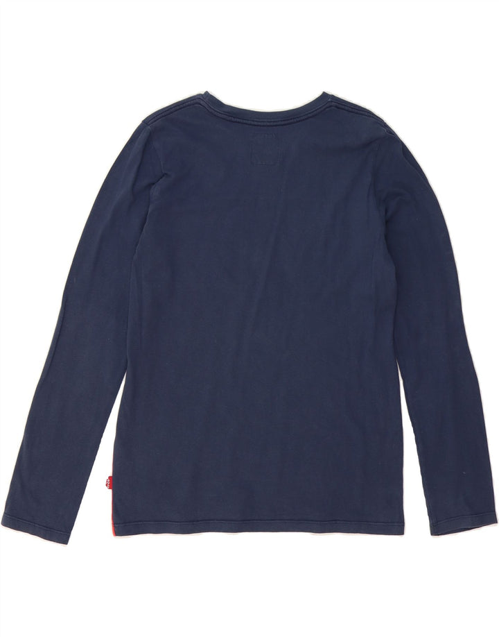 LEVI'S Boys Graphic Top Long Sleeve 15-16 Years Multicoloured Colourblock Vintage Levi's and Second-Hand Levi's from Messina Hembry 