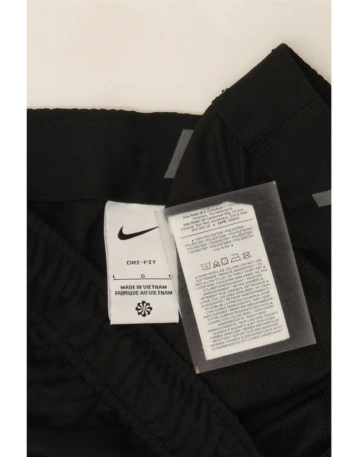 Nike Mens Dri Fit Sport Shorts Grande Poliéster Preto