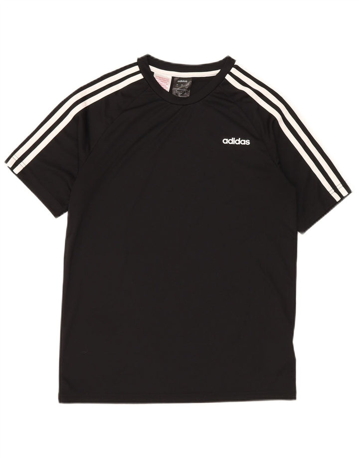 Camiseta Adidas Menino Climalite 13-14 Anos Preto Poliéster