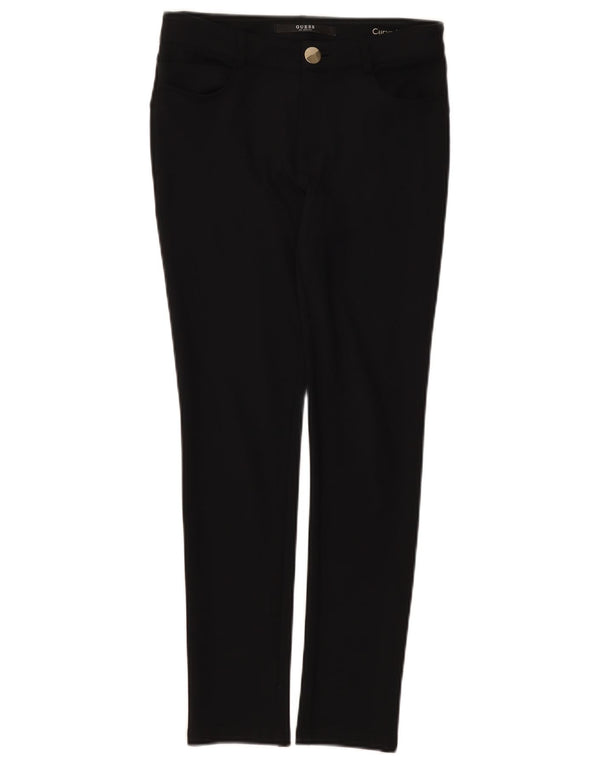 Guess Calça feminina casual slim W28 L27 preta