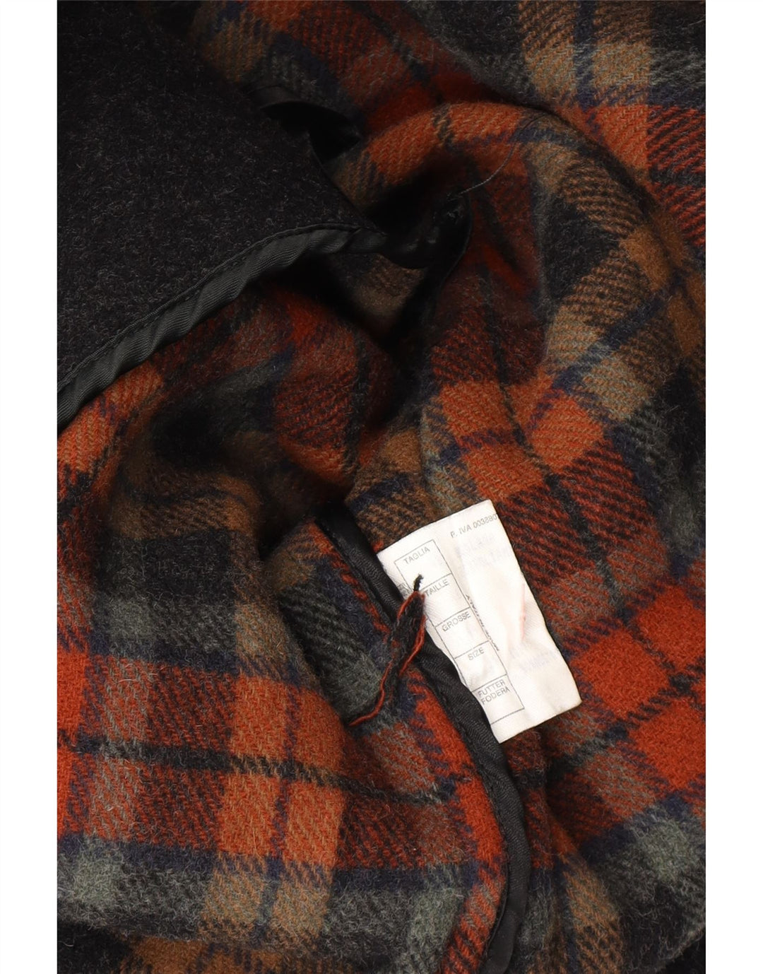 Casaco masculino VINTAGE UK 46 3XL lã cinza