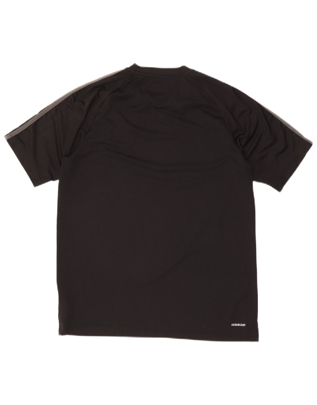 Adidas Mens Aeroready Camiseta Top Médio Poliéster Preto