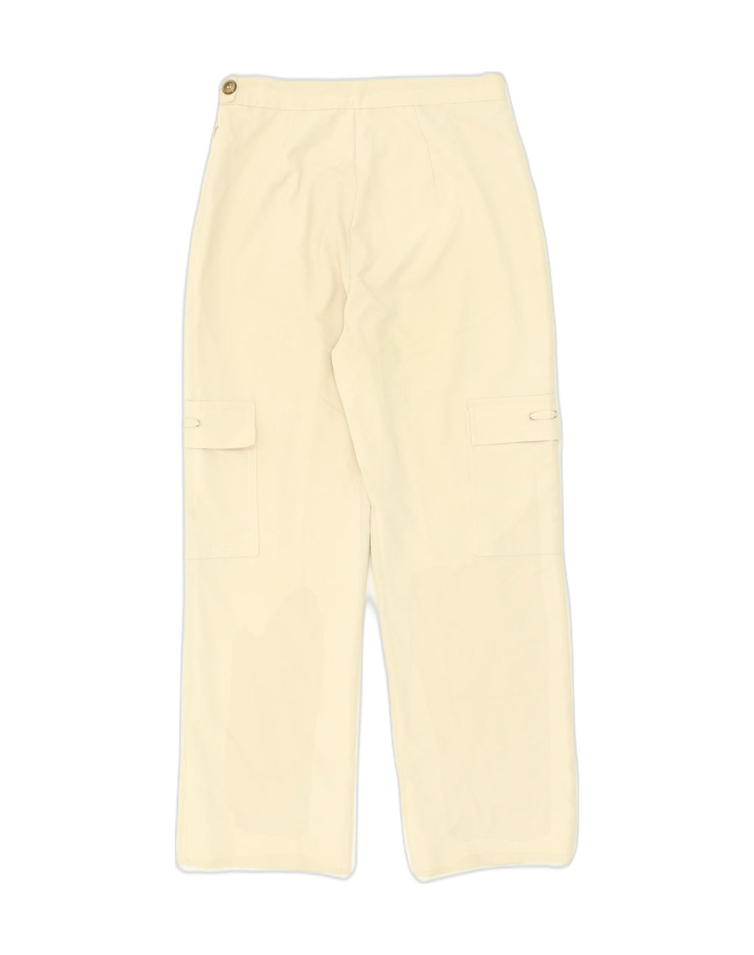 VINTAGE Womens Straight Cargo Trousers W28 L26 Beige | Vintage Vintage | Thrift | Second-Hand Vintage | Used Clothing | Messina Hembry 