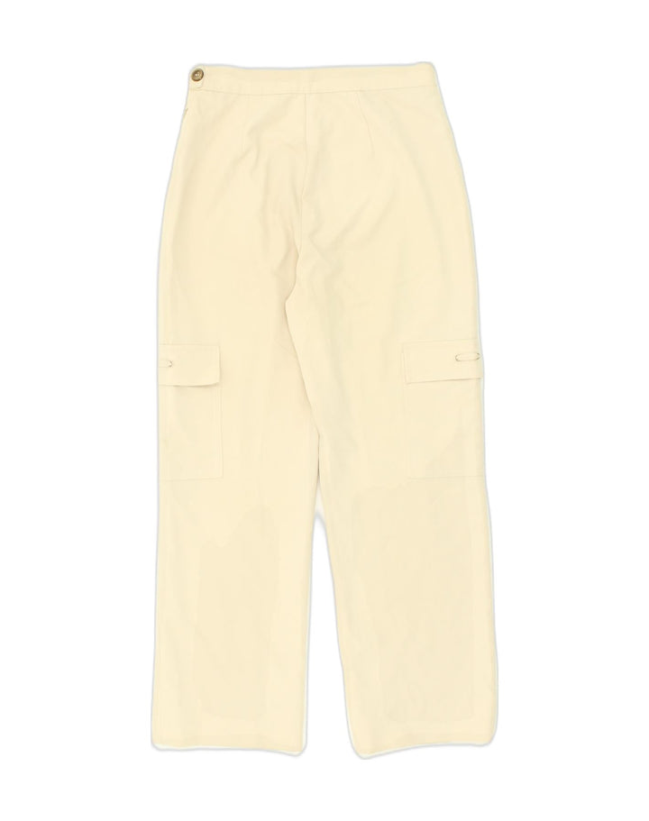 VINTAGE Womens Straight Cargo Trousers W28 L26 Beige | Vintage Vintage | Thrift | Second-Hand Vintage | Used Clothing | Messina Hembry 