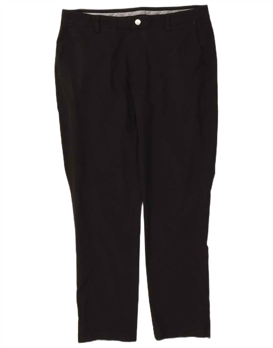 Calça Chino Masculina Slim PUMA W36 L32 Poliéster Preto