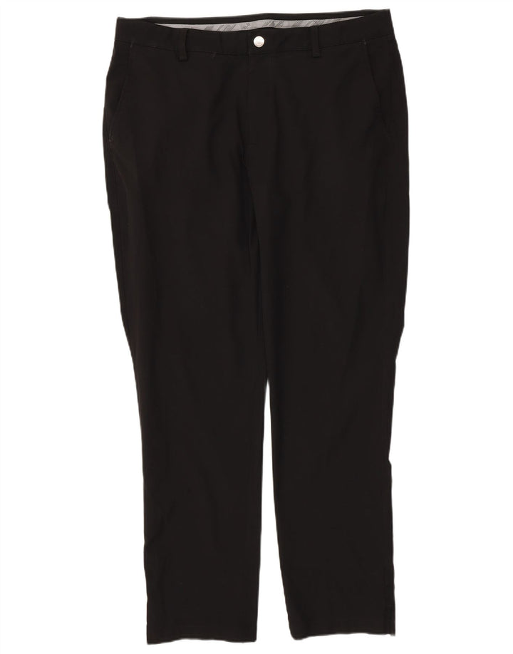 Calça Chino Masculina Slim PUMA W36 L32 Poliéster Preto