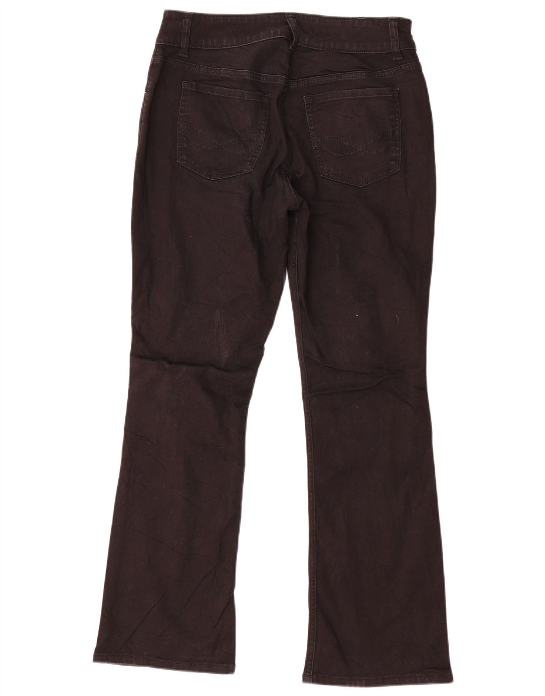 Lee Womens Riders Mid Rise Bootcut Jeans US 8 Médio W30 L29 Algodão Preto