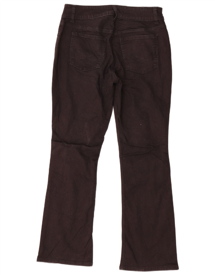 Lee Womens Riders Mid Rise Bootcut Jeans US 8 Médio W30 L29 Algodão Preto