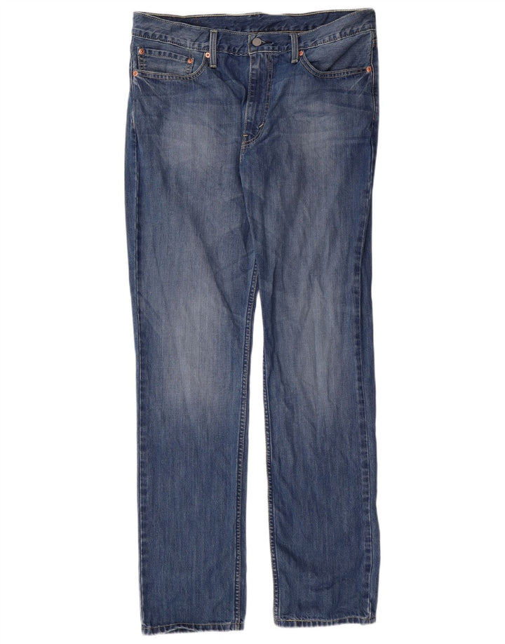 Calça Jeans Levis 511 Slim Masculina W36 L34 Azul Algodão