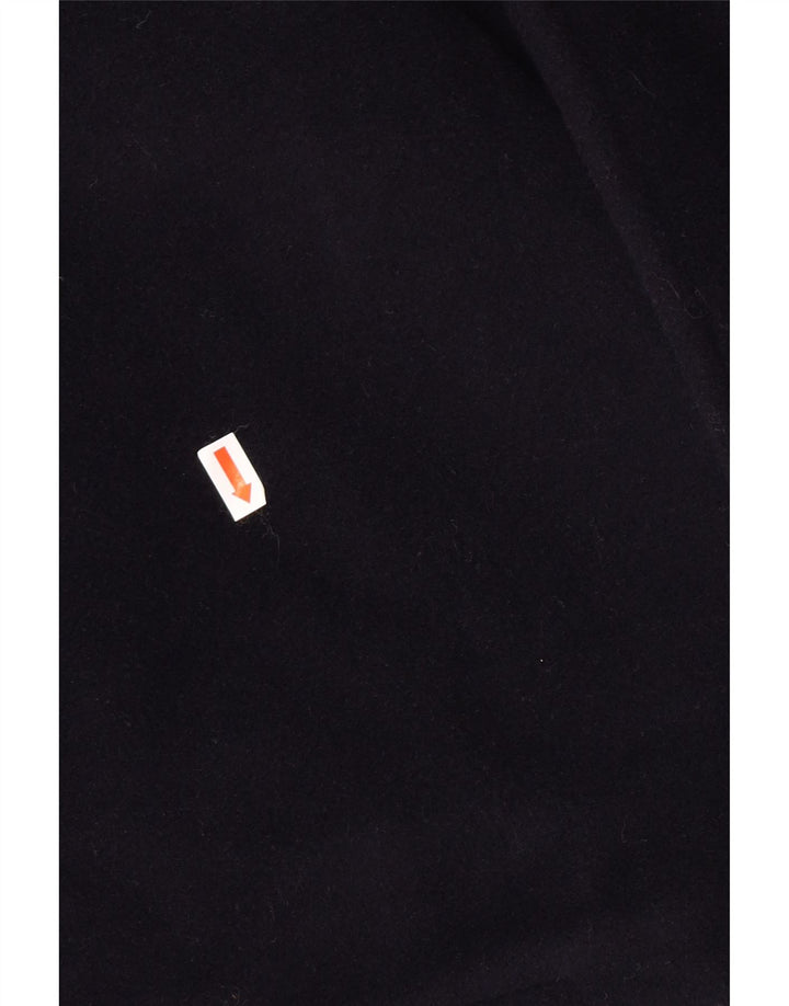 Sobretudo masculino TRUSSARDI JEANS UK 42 XL lã azul marinho