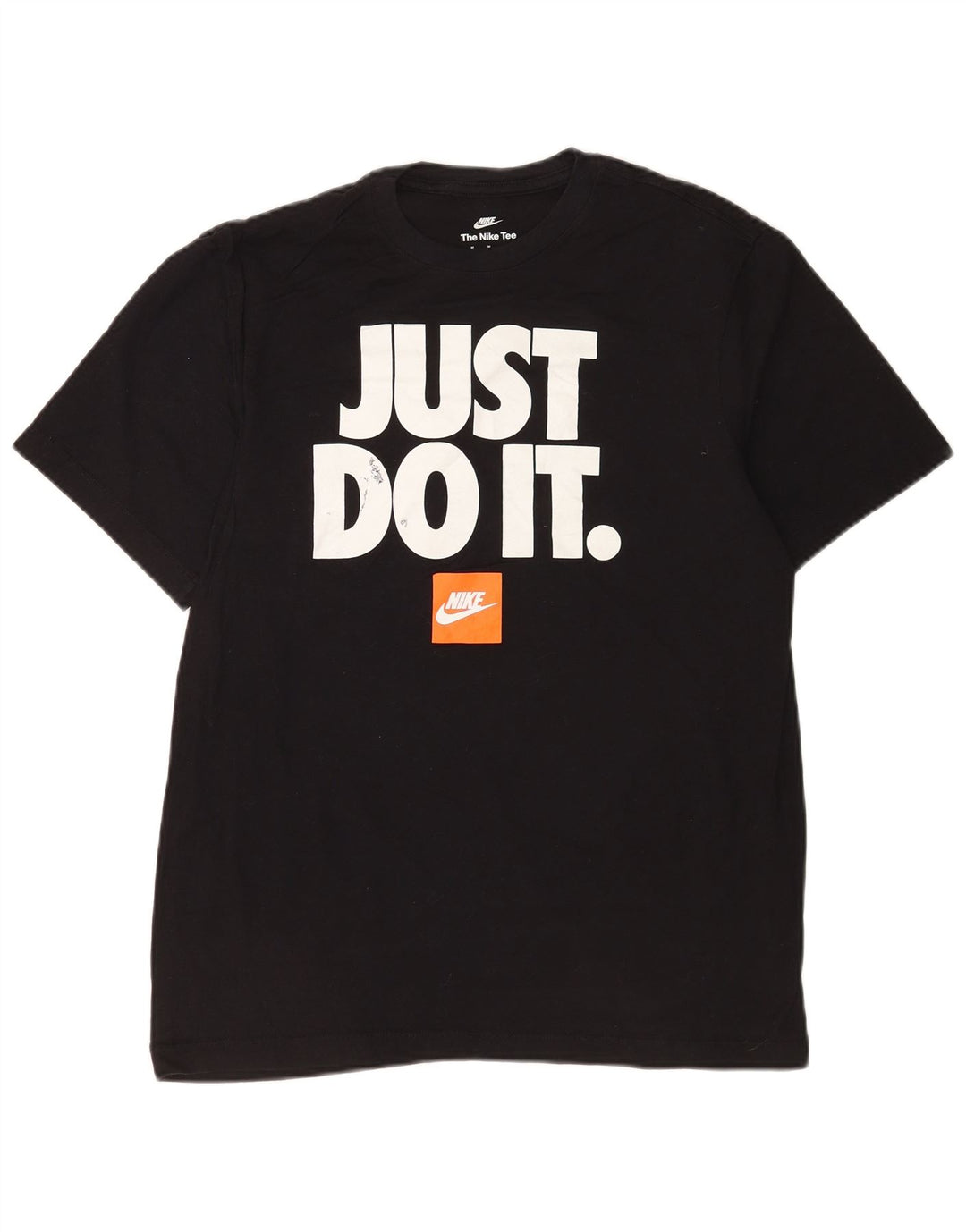 Camiseta Nike masculina gráfica Top médio algodão preto