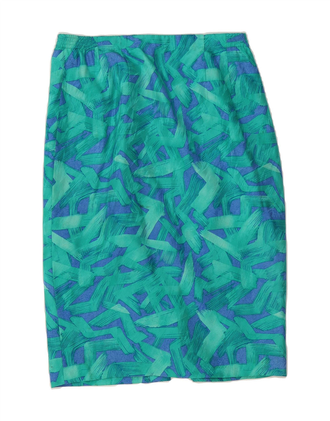 ANNE CRIMMINS Womens Pencil Skirt US 10 Large W32  Turquoise Vintage Anne Crimmins and Second-Hand Anne Crimmins from Messina Hembry 