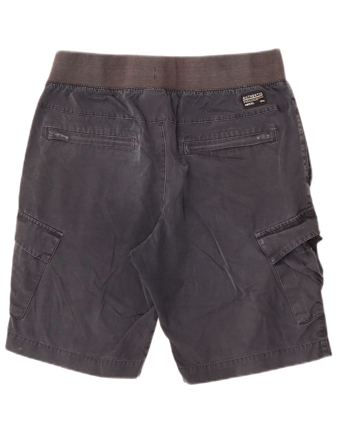Nike Mens Cargo Shorts Médio W32 Azul Marinho Algodão