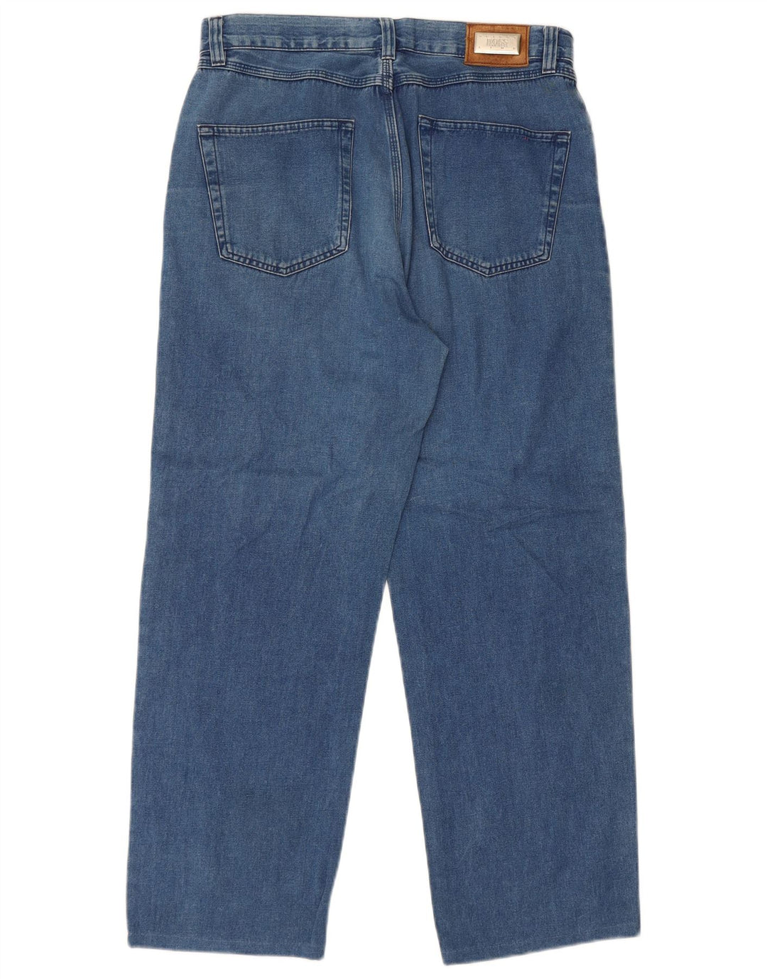 Hugo Boss Jeans reto masculino W34 L28 algodão azul