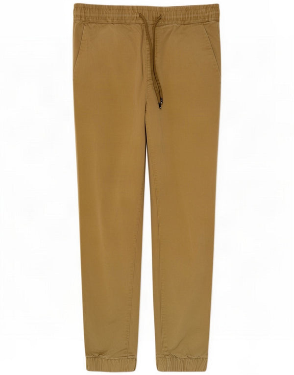 Zara Mens Joggers Calça Casual Médio W31 L27 Algodão Bege