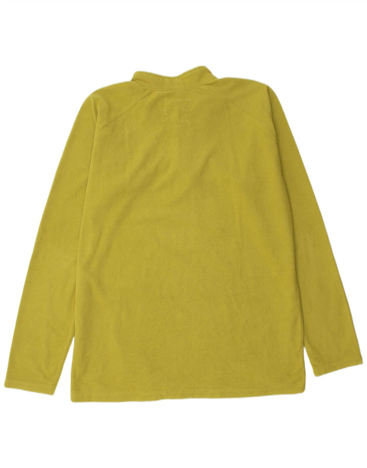 Carrera Masculino Zip Neck Fleece Jumper 2XL Verde Poliéster