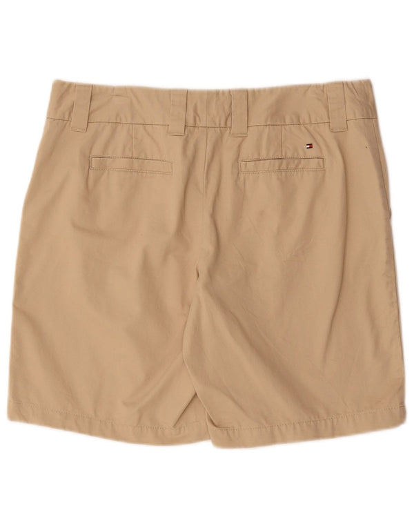 Shorts Chino feminino Tommy Hilfiger EUA 10 grandes W34 algodão bege