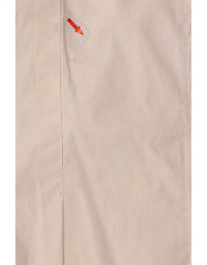 Minissaia feminina Tommy Hilfiger grande W32 algodão branco