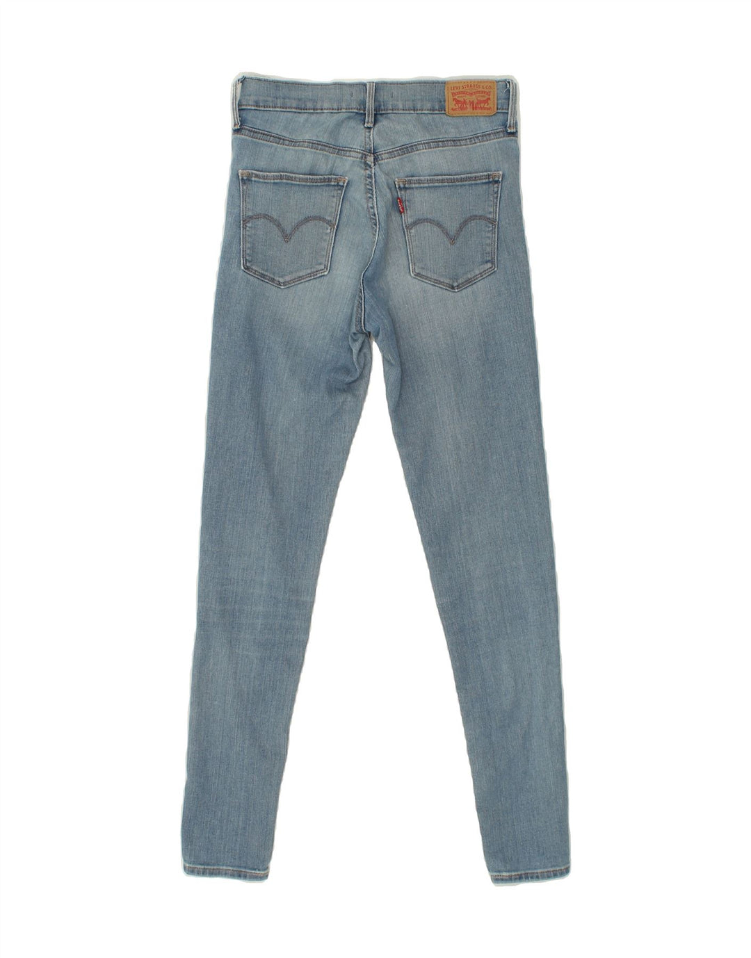 LEVI'S Womens Slimming Skinny Jeans W27 L29 Blue Cotton Vintage Levi's and Second-Hand Levi's from Messina Hembry 