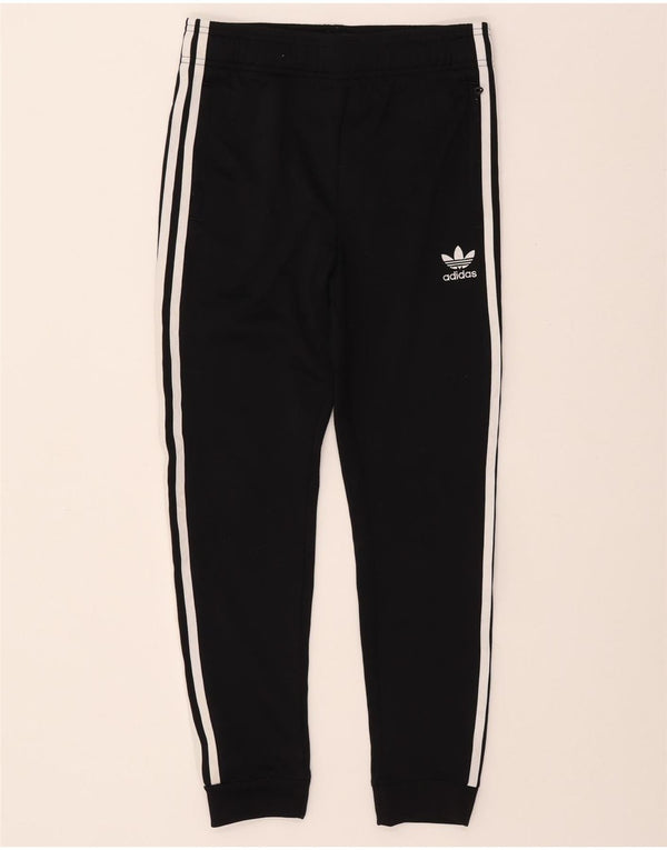 Calças de treino ADIDAS Meninos Joggers 11-12 Anos Preto Poliéster