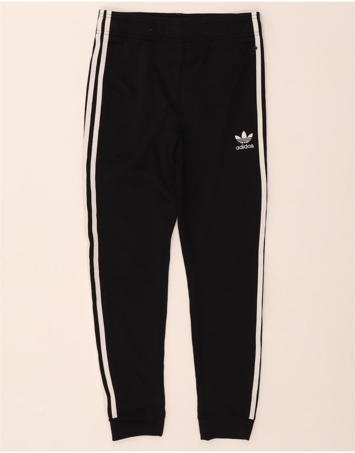 Calças de treino ADIDAS Meninos Joggers 11-12 Anos Preto Poliéster