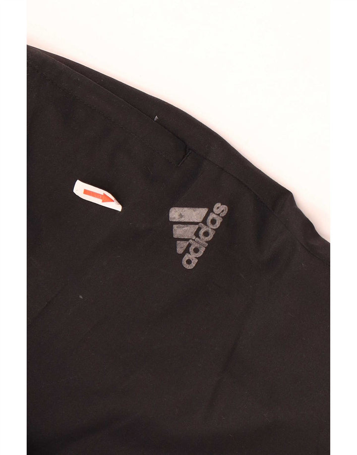 Adidas Mens Treino Calças Joggers Pequeno Poliéster Preto