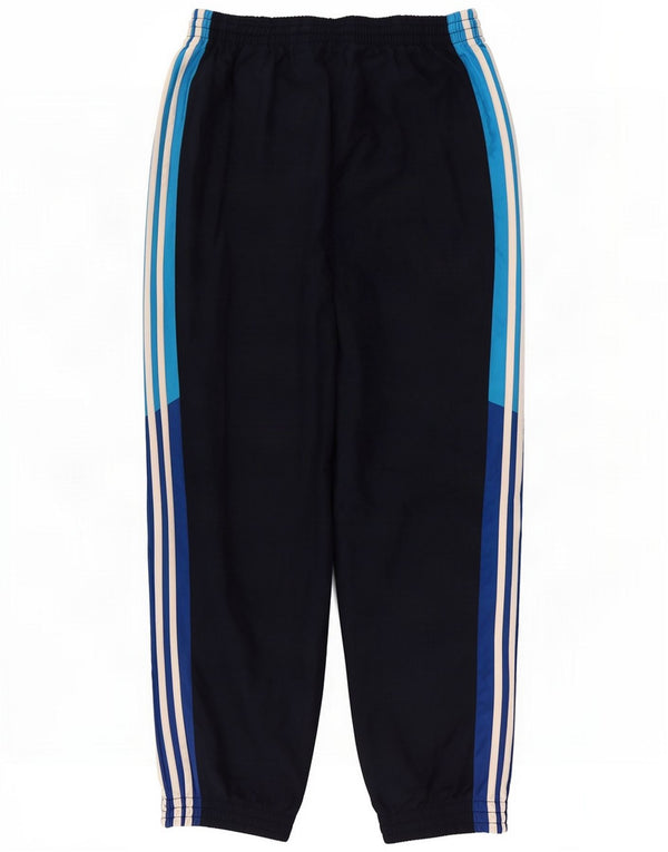 Adidas Mens Calças de treino Joggers XL Azul marinho Colourblock