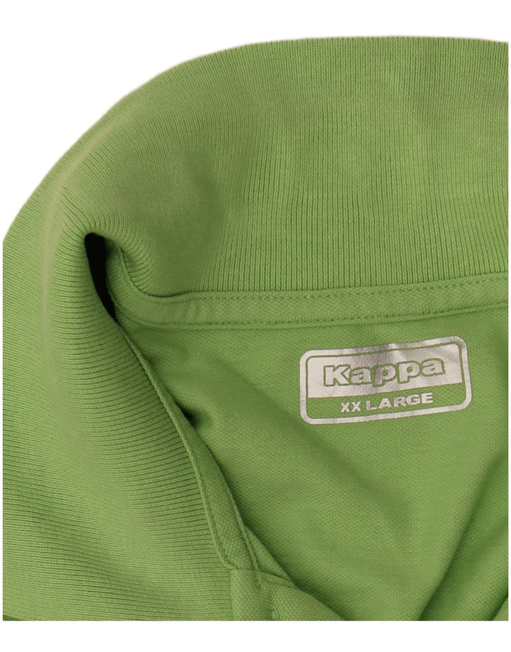 Camisa polo masculina Kappa 2XL verde