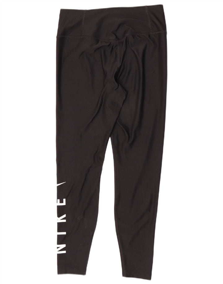 Leggings Nike Dri Fit Graphic UK 14 Médio Preto Poliéster