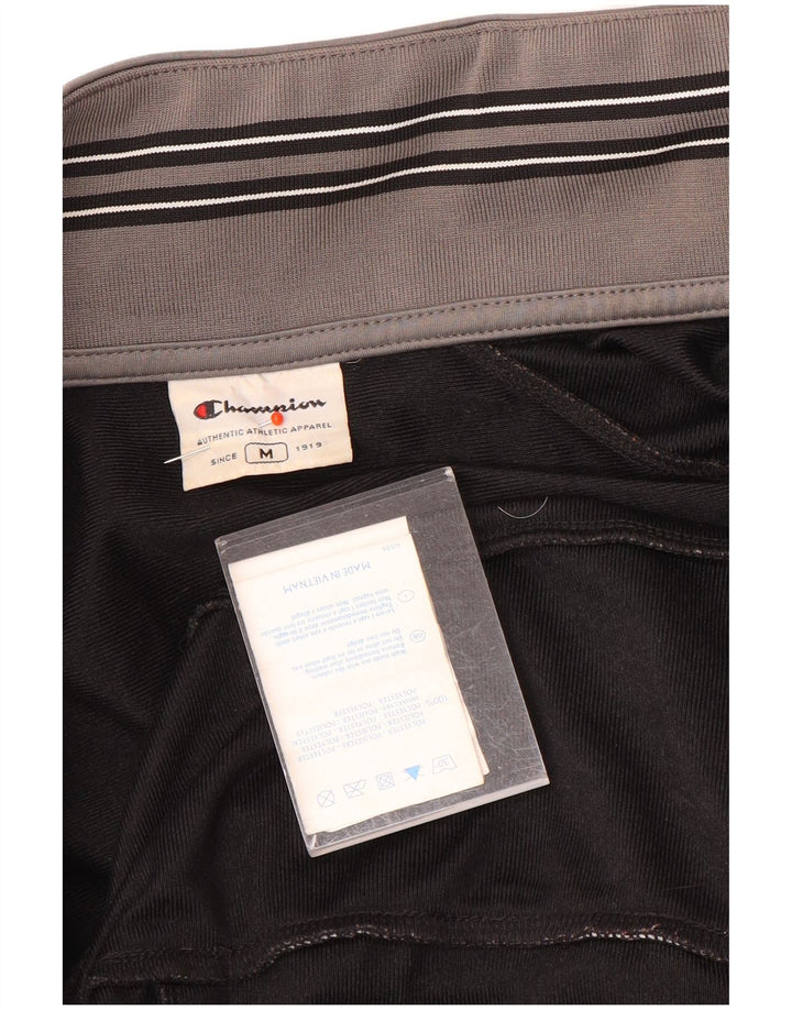 Champion Mens Treino Top Jaqueta Médio Poliéster Preto