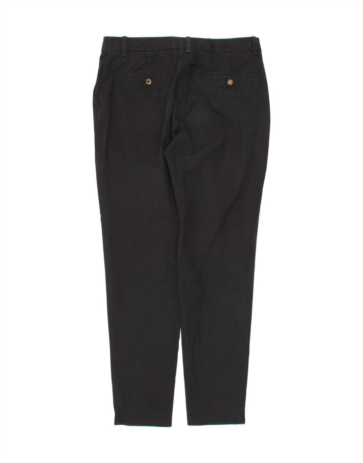 MASSIMO DUTTI Womens Slim Chino Trousers W28 L27  Navy Blue Cotton Vintage Massimo Dutti and Second-Hand Massimo Dutti from Messina Hembry 