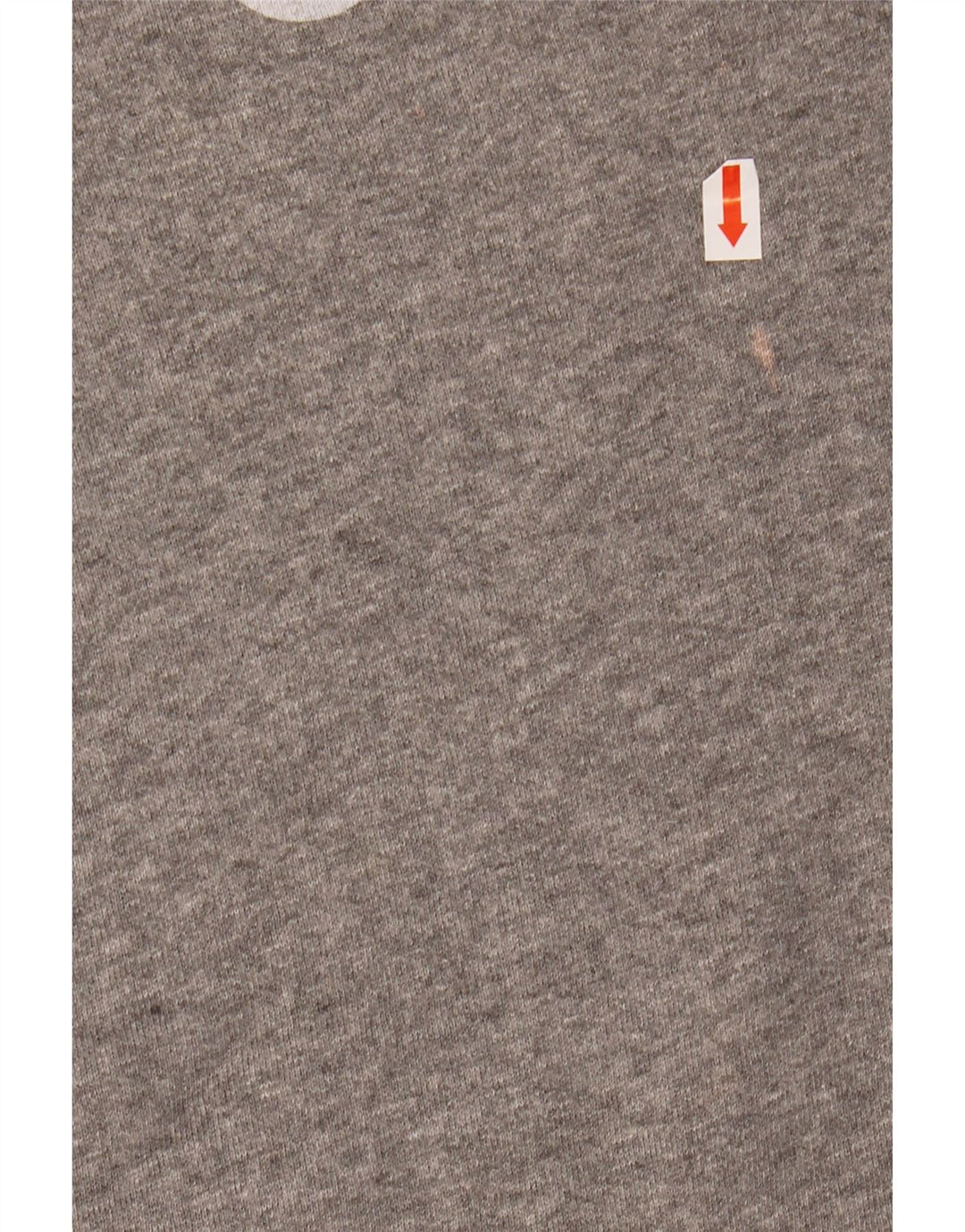 JACK WILLS Suéter feminino com capuz gráfico Reino Unido 14 grande algodão cinza