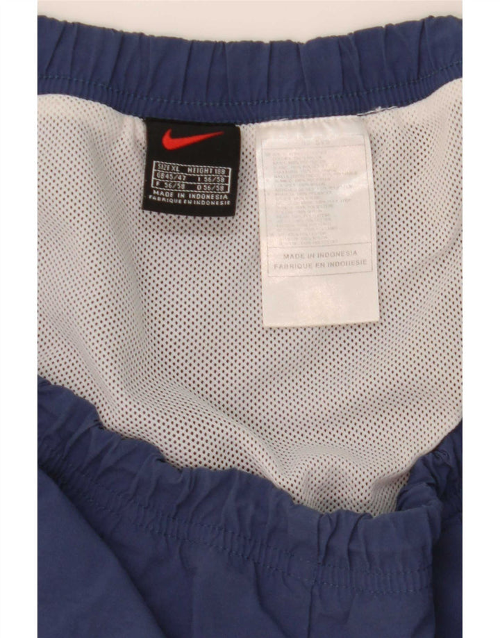 Shorts esportivos masculinos Nike XL azul marinho poliéster
