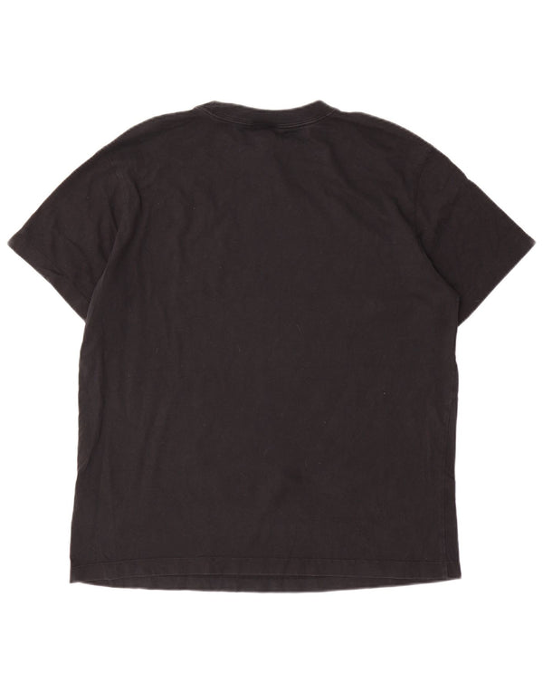 Camiseta masculina Nike Top pequeno algodão preto