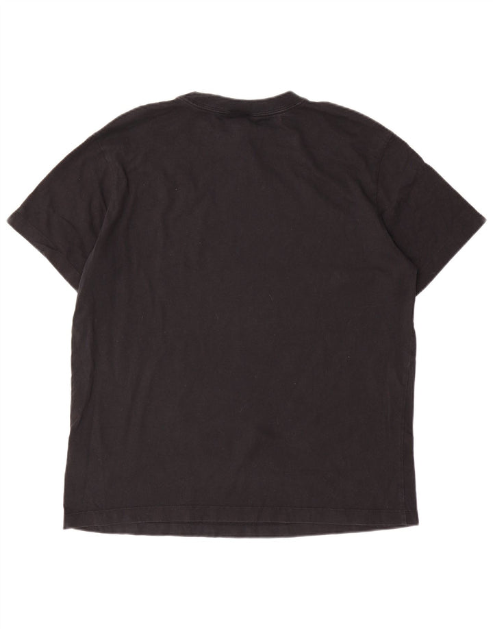 Camiseta masculina Nike Top pequeno algodão preto