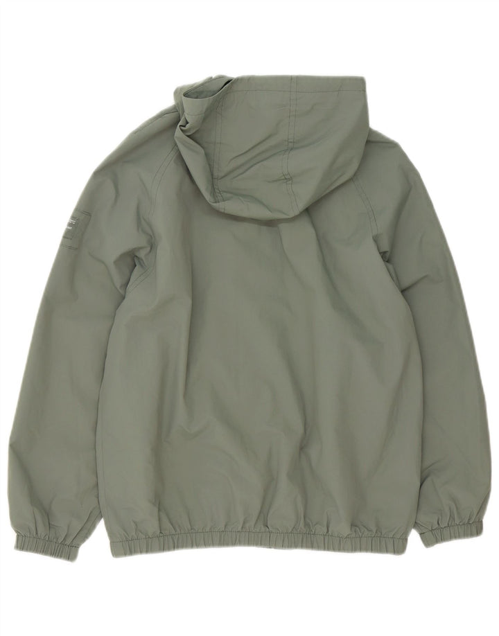 Jaqueta corta-vento com capuz ZARA Boys 11-12 anos verde