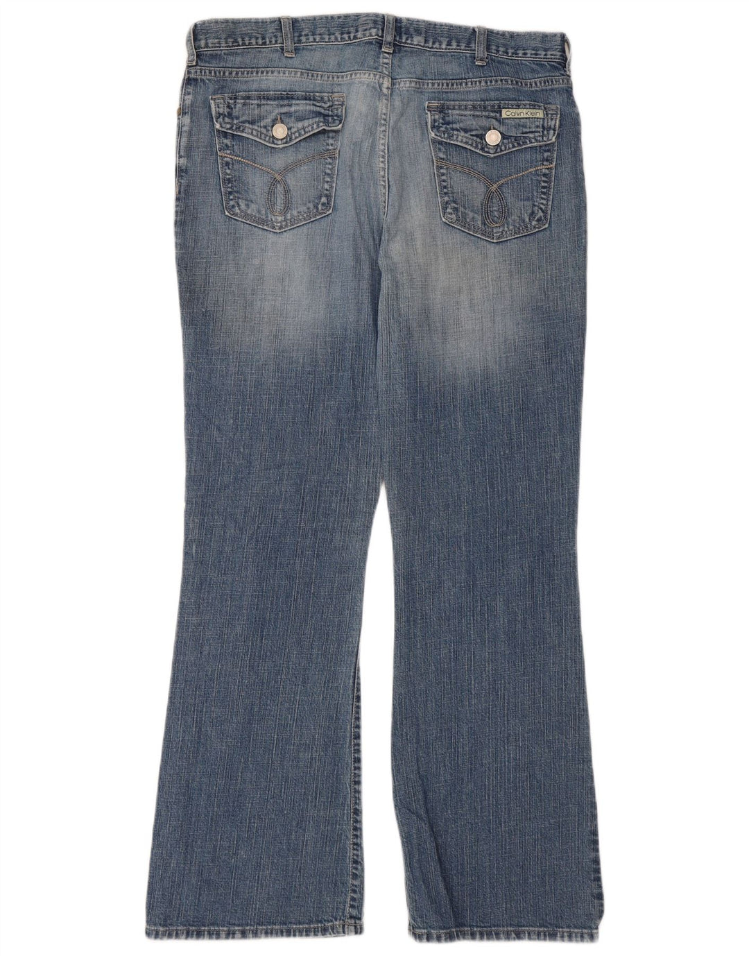 Calça jeans feminina CALVIN KLEIN US 16 XL W36 L32 algodão azul