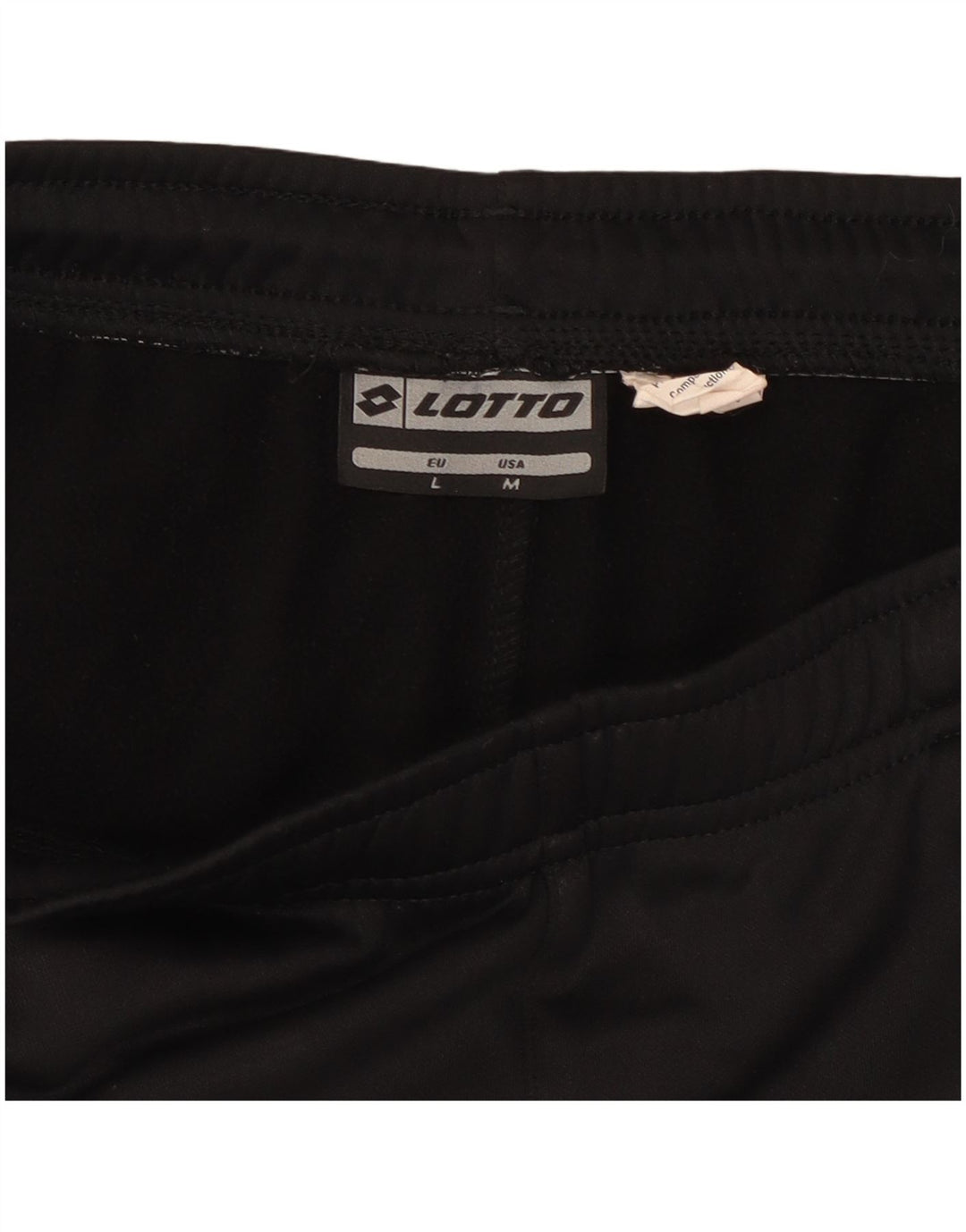 Calça de treino masculina Lotto Joggers médio preto