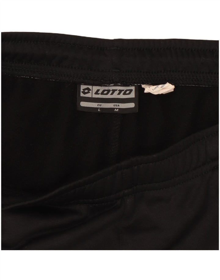 Calça de treino masculina Lotto Joggers médio preto