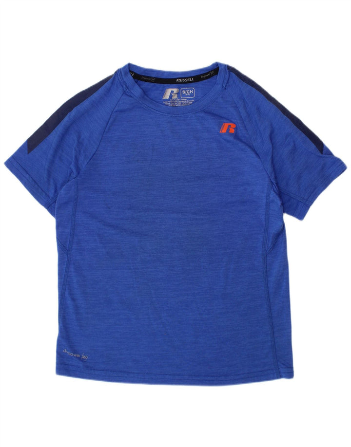 Camiseta Russell Athletic Boys Dri-Power Top 6-7 Anos Pequeno Azul