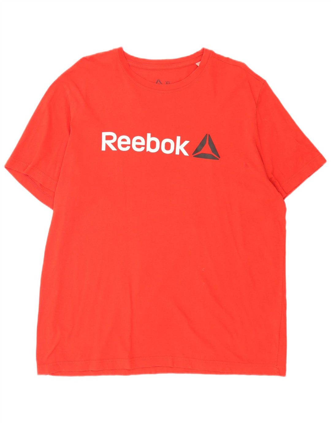 Camiseta gráfica masculina Reebok Top XL algodão vermelho
