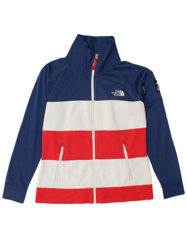 THE NORTH FACE Womens Tracksuit Top Jacket UK 16 Large Multicoloured