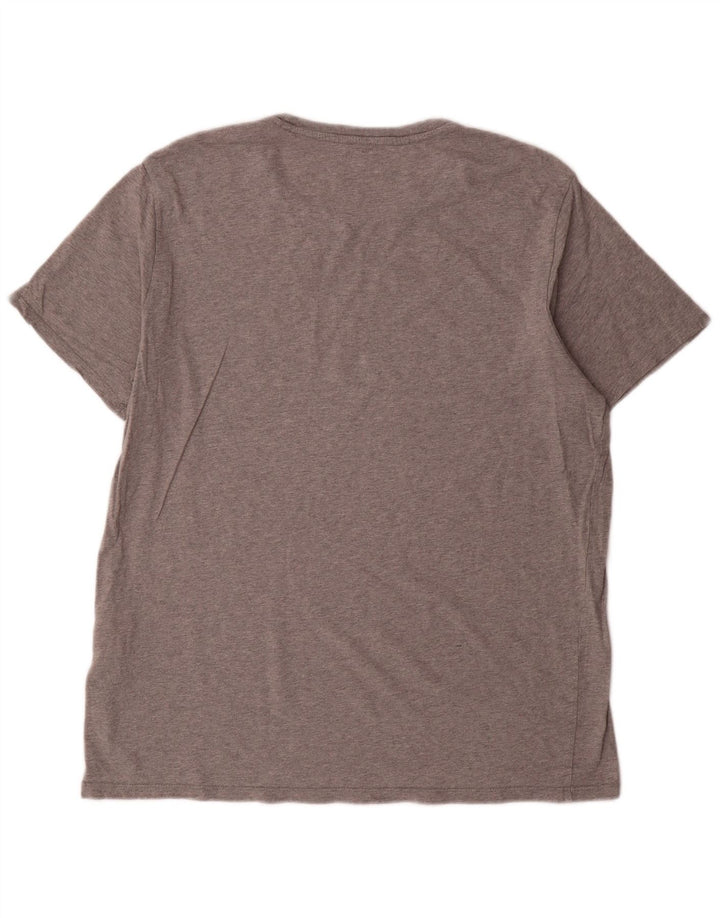 Camiseta gráfica masculina Levi's Top XL algodão cinza
